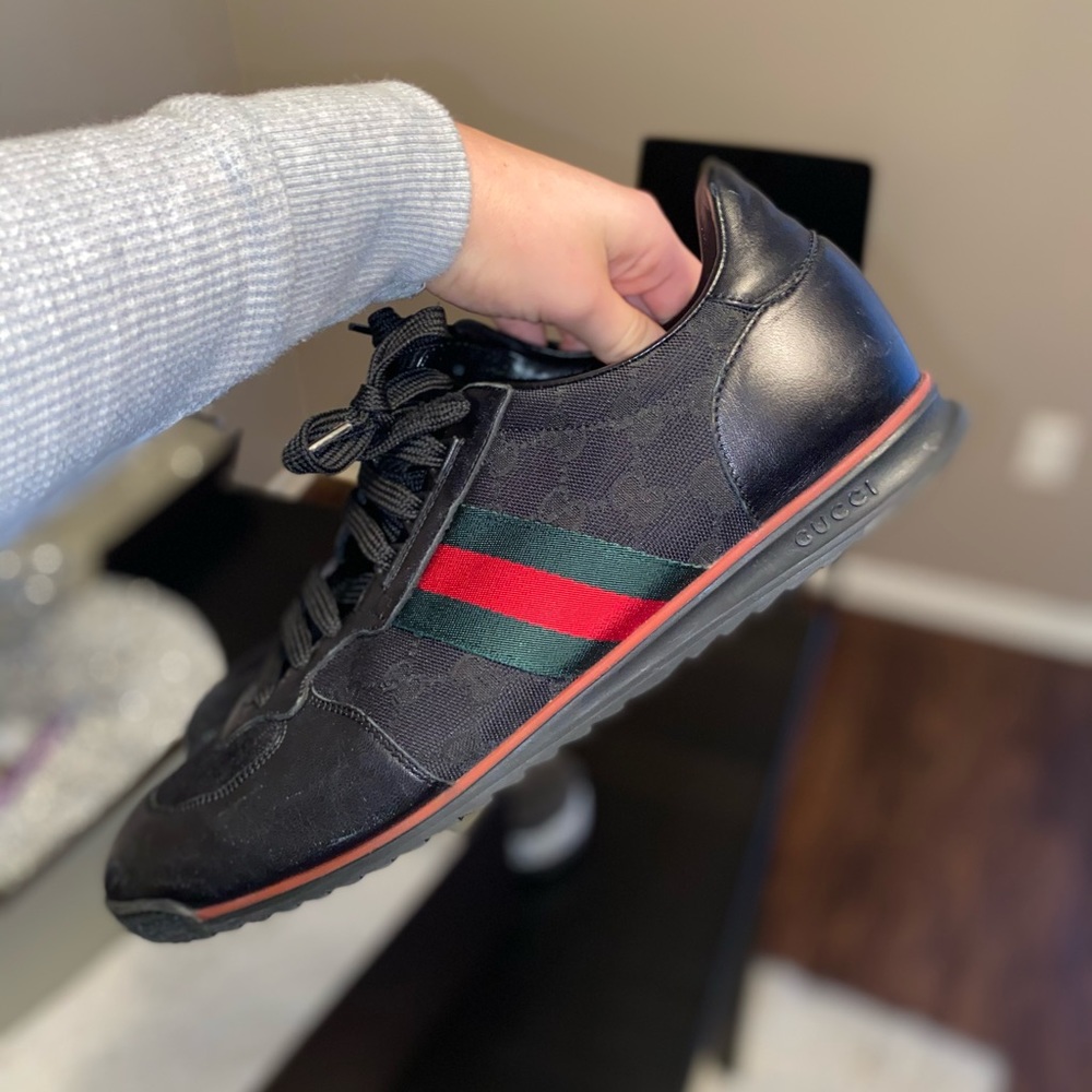 Men’s Gucci shoes.